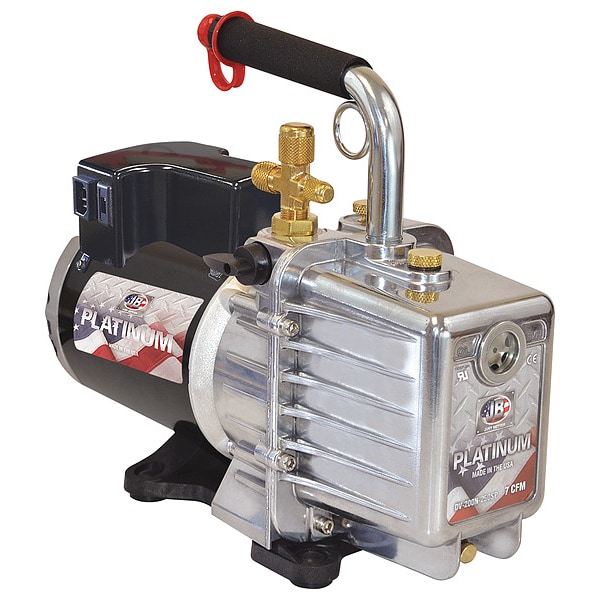 Jb Industries Vacuum Pump, 7 cfm, 15 micron, 240V AC - DV-200N-250SP