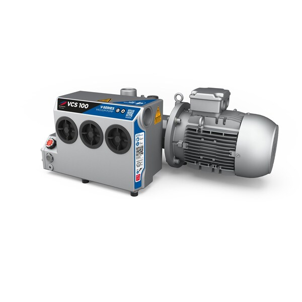 Elmo Rietschle Vacuum Pump, 5 hp, 230/460V AC, 30.9" L - 1029260400-5H
