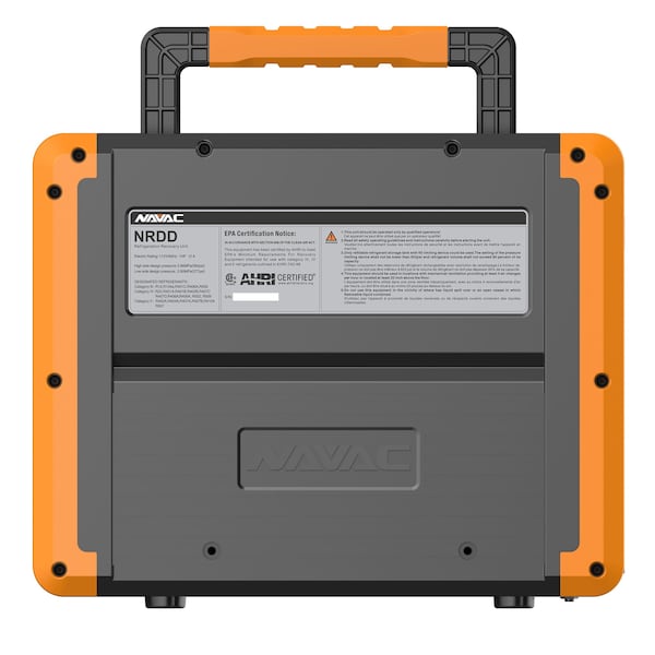 Navac Recovery Unit, Dual-Cylinder, DC, Digital Display - NRDD