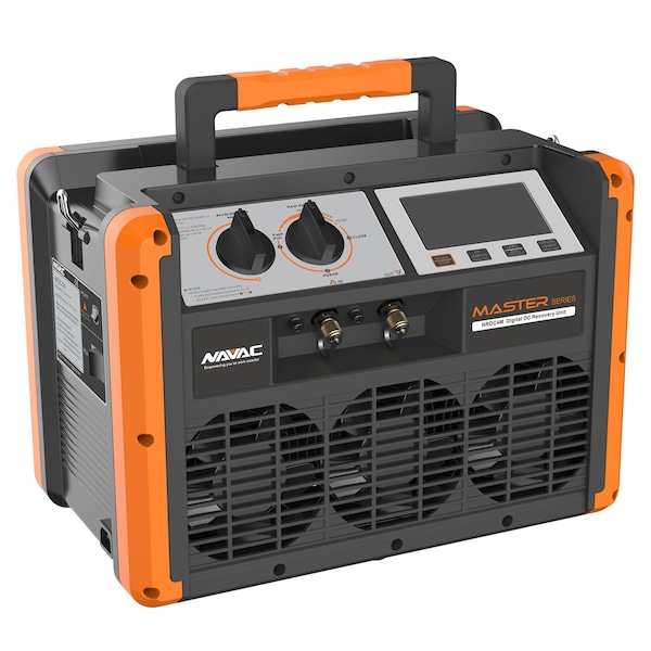 Navac Recovery Unit, 4-Cylinder, DC, Digital Display, Heavy Duty - NRDC4M