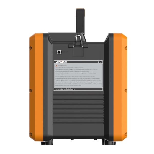 Navac Recovery Unit, 4-Cylinder, DC, Digital Display, Heavy Duty - NRDC4M