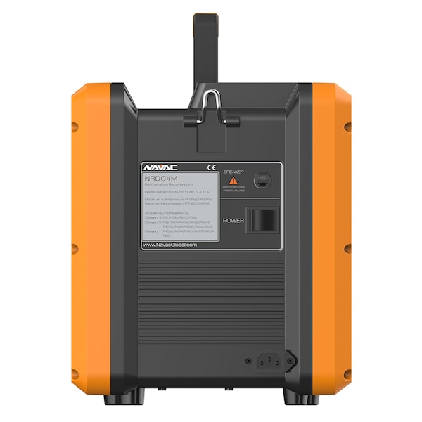 Navac Recovery Unit, 4-Cylinder, DC, Digital Display, Heavy Duty - NRDC4M