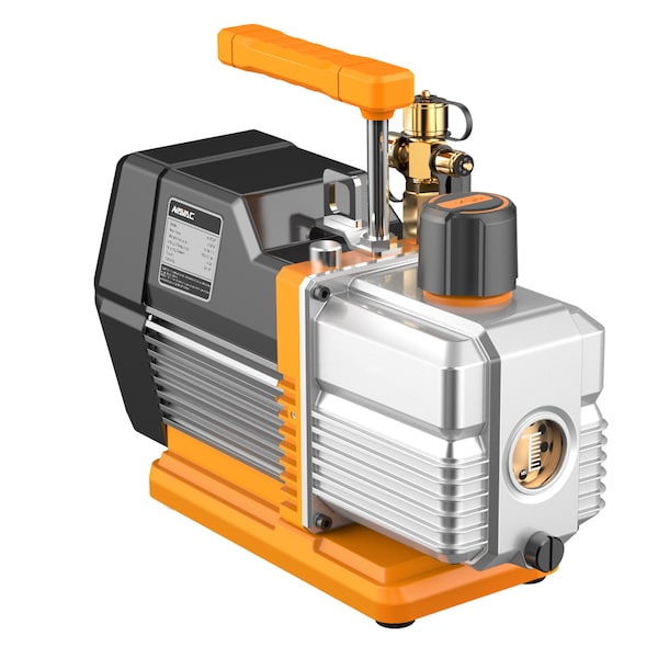 Navac Vacuum Pump, 5 CFM, 2Stage, 15 Microns Pro Series - NP5DP