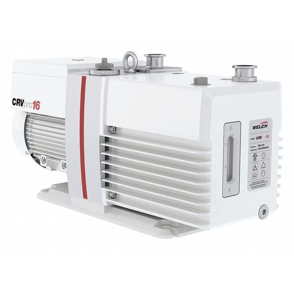 Welch Vacuum Pump, 1 1/10 hp, 1 Phase, 115V AC - 3161-01