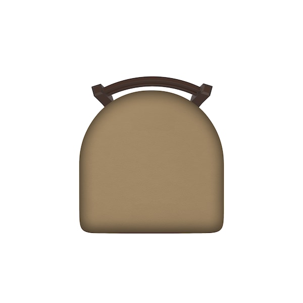 Holland Bar Stool Co 30" Low Back Swivel Bar Stool, Bronze Finish, Canter Sand Seat - 41130BZ013