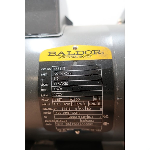 Rietschle 15M3/H 1.5HP 115/230V-AC VACUUM PUMP - VCE-15