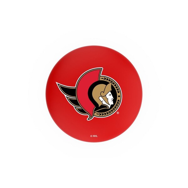 Holland Bar Stool Co 30" Chrome 2-Ring Ottawa Senators Swivel Bar Stool, Accent Ring - L7C3C30OTTSEN