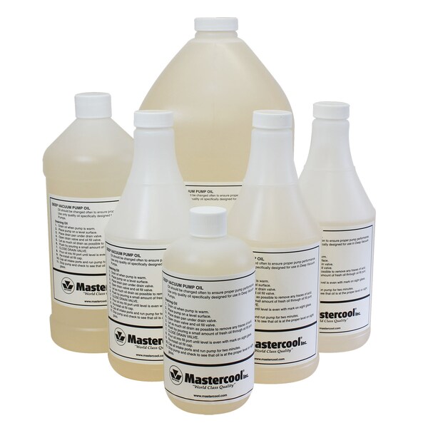 Mastercool VACUUM PUMP OIL 10 OZ BOTTLES 6PK - ME90010-6