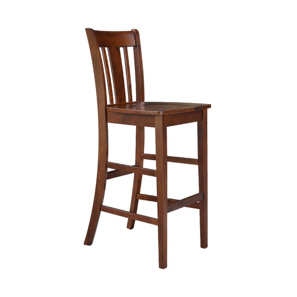 Whitewood Industries Solid Wood San Remo Counter Height Dining Stool - 30" Seat Height - S581-103