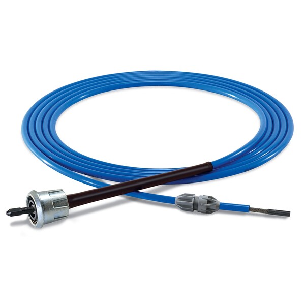 Goodway Flexible Shaft 17'For 7/16" - 1/2" ID Tubes - GTC-702-17