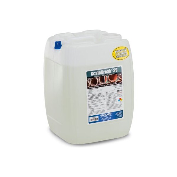 Goodway Goodway ScaleBreak Liquid Descaler For Stainle Steel, 5 Gal. Jug - SCALEBRK-SS-5