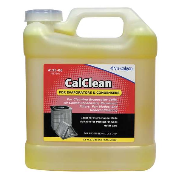 Nu-Calgon Condenser Cleaner, Liquid, 2.5 gal - 4135-06