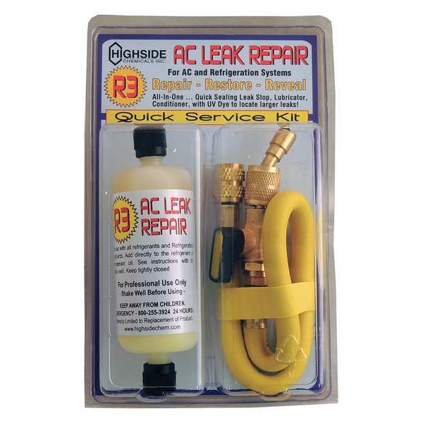Highside Chemicals AC Leak Repair Quick Service Kit, 2 oz. - HS60002