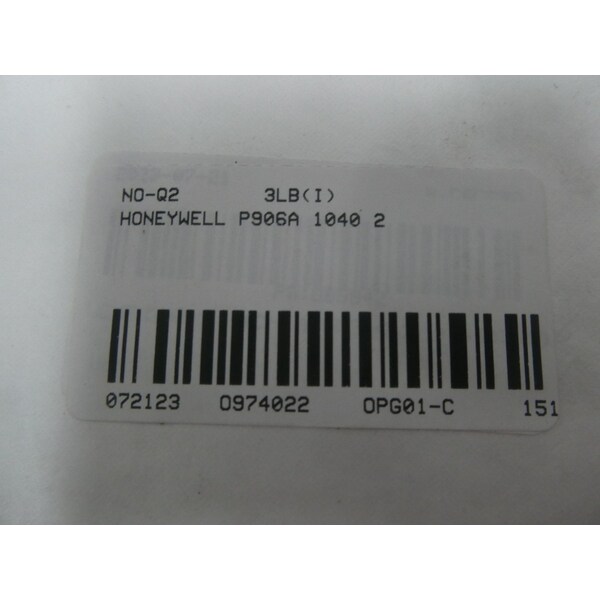 Honeywell PRESSURETROL PNEUMATIC PRESSURE CONTROLLER - P906A 1040 2