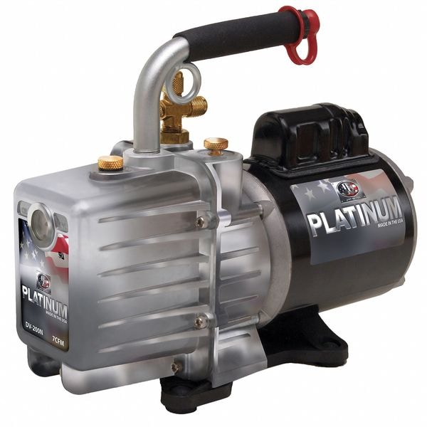 Jb Industries Platinum Refrigerant Evacuation Pump, 7.0 cfm, 1/2 HP, 6 ft cord - DV-200N