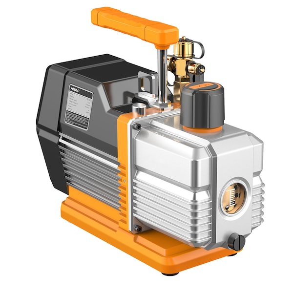 Navac Vacuum Pump, 7 CFM, 2-Stage, 15 Microns, A2L Refrigerants - NP7DP2