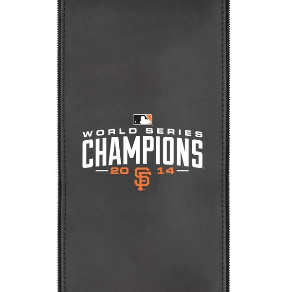 Dreamseat Bar Stool 500 with San Francisco Giants Champs'14, 2PK - XZ500BSDBLK-PSMLB22034A