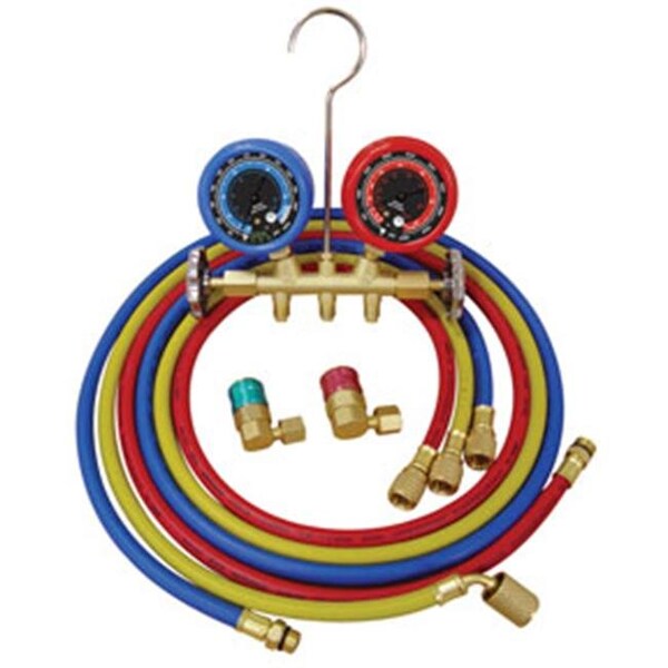 Atd Tools ATD Tools ATD-3693 Economy Manifold Gauge Set - ATD-3693