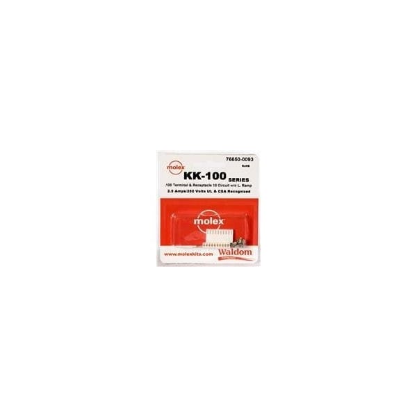 Molex Headers & Wire Housings Kk-100 Connector Kit Recep And Term 10Ckt - 766500093