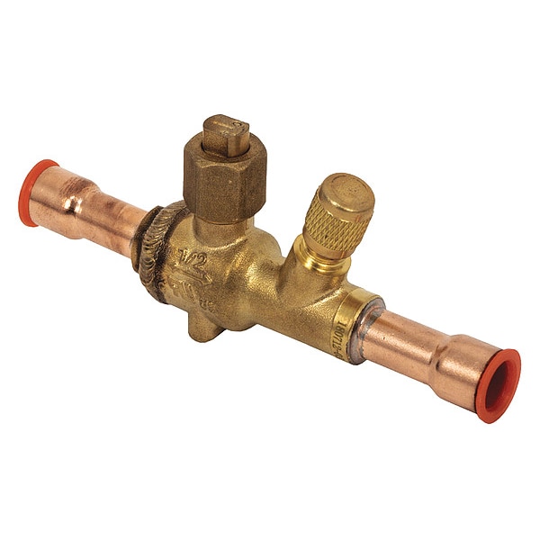 Ndl Refrigerant Ball Valve, 1/2 in, 900 psi - NBV04-S