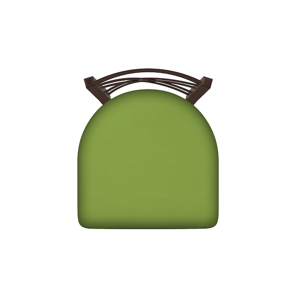 Holland Bar Stool Co 30" Swivel Bar Stool, Bronze Finish, Canter Kiwi Green Seat - 82030BZ009