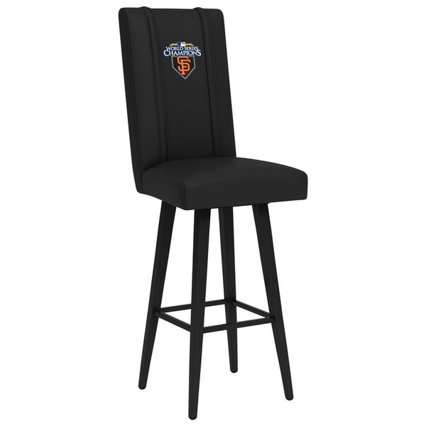 Dreamseat Swivel Bar Stool 2000 with San Francisco Giants Champs'10 Logo - XZ2000BSSBLK-PSMLB22033