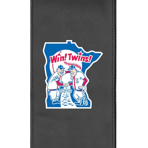 Dreamseat Bar Stool 500 with Minnesota Twins Cooperstown, 2PK - XZ500BSDBLK-PSCOOP0055A