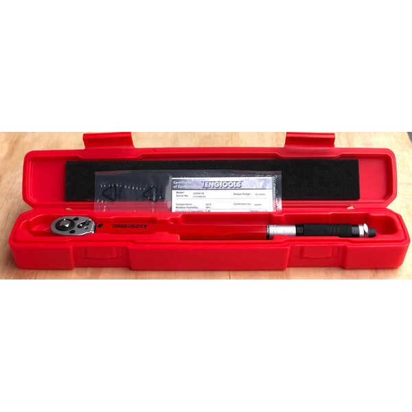 Teng Tools 1/2" Drive Torque Wrench Bi Directional 10-150ft-lb - 1292UAG-ER