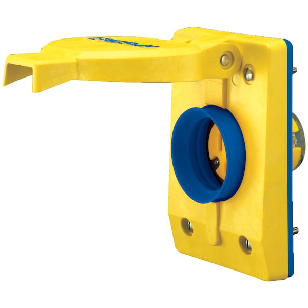 Ericson Single Flip Lid Female Rcptcl W/Fs Cvrpl - 2930-FS22