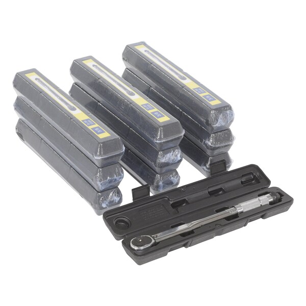 Vestil 3/8" Torque Wrench 10 Pack, 10PK - TW-38-10PK