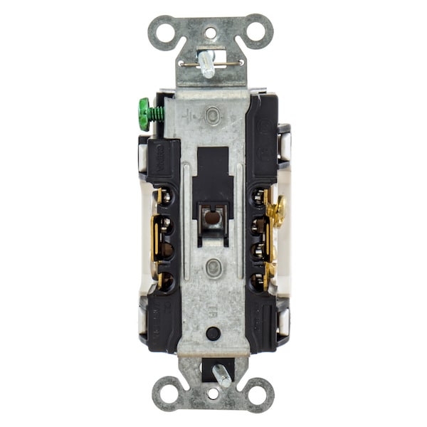 Hubbell Wiring Device-Kellems Commercial Specification Grade Style Line Decorator Duplex Receptacles - DR20WHIWRTR