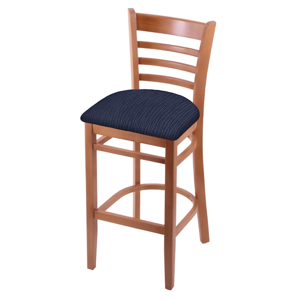 Holland Bar Stool Co 30" Bar Stool, Medium Finish, Graph Anchor Seat - 314030MED014