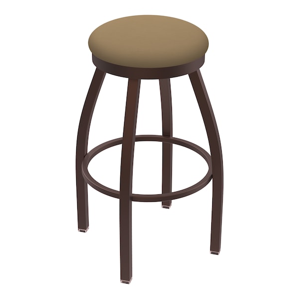 Holland Bar Stool Co 30" Swivel Bar Stool, Bronze Finish, Canter Sand Seat - 80230BZ013