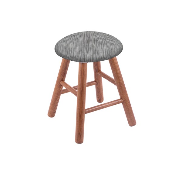 Holland Bar Stool Co Oak Vanity Stool, Natural Finish, Canter Thatch Seat - RC18OSMED020