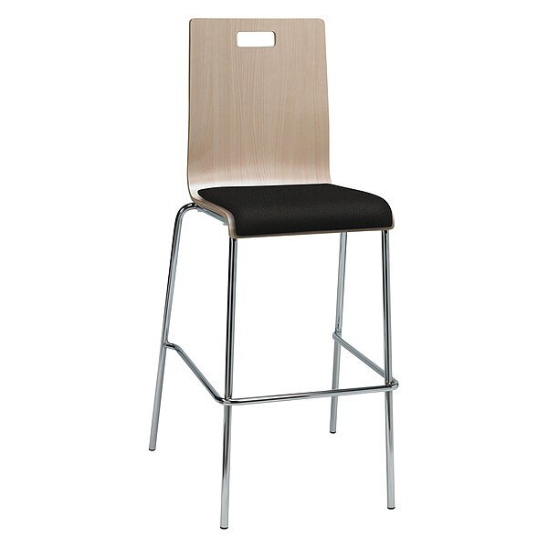 Kfi Barstool, Natural/Tuxedo - BR9222-NA-TUXEDO