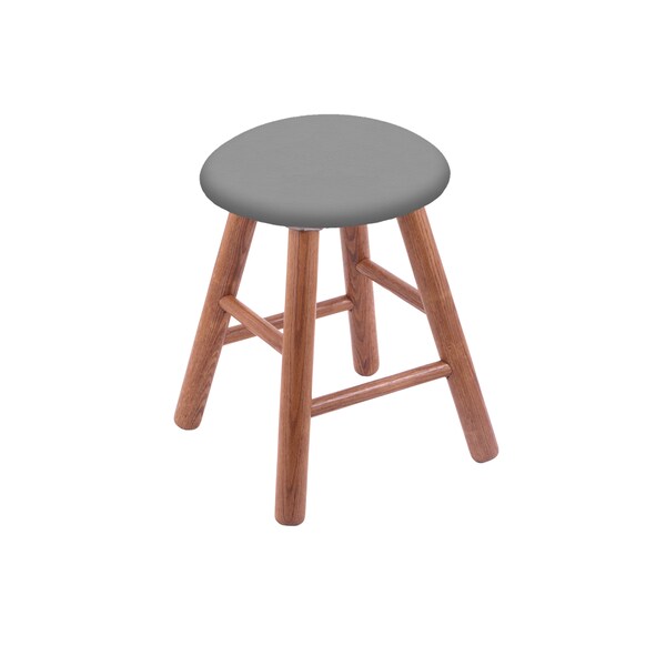 Holland Bar Stool Co Oak Vanity Stool, Medium Finish, Graph Parrot Seat - RC18OSMED007