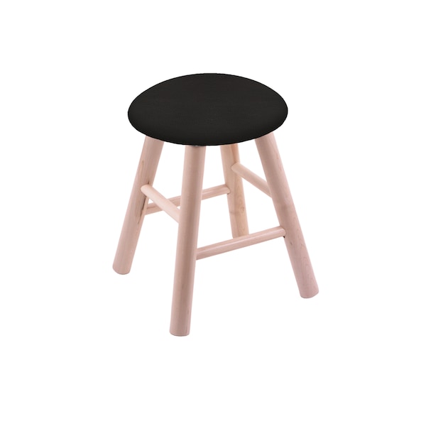 Holland Bar Stool Co Maple Vanity Stool, Natural Finish, Canter Red Seat - RC18MSNAT003