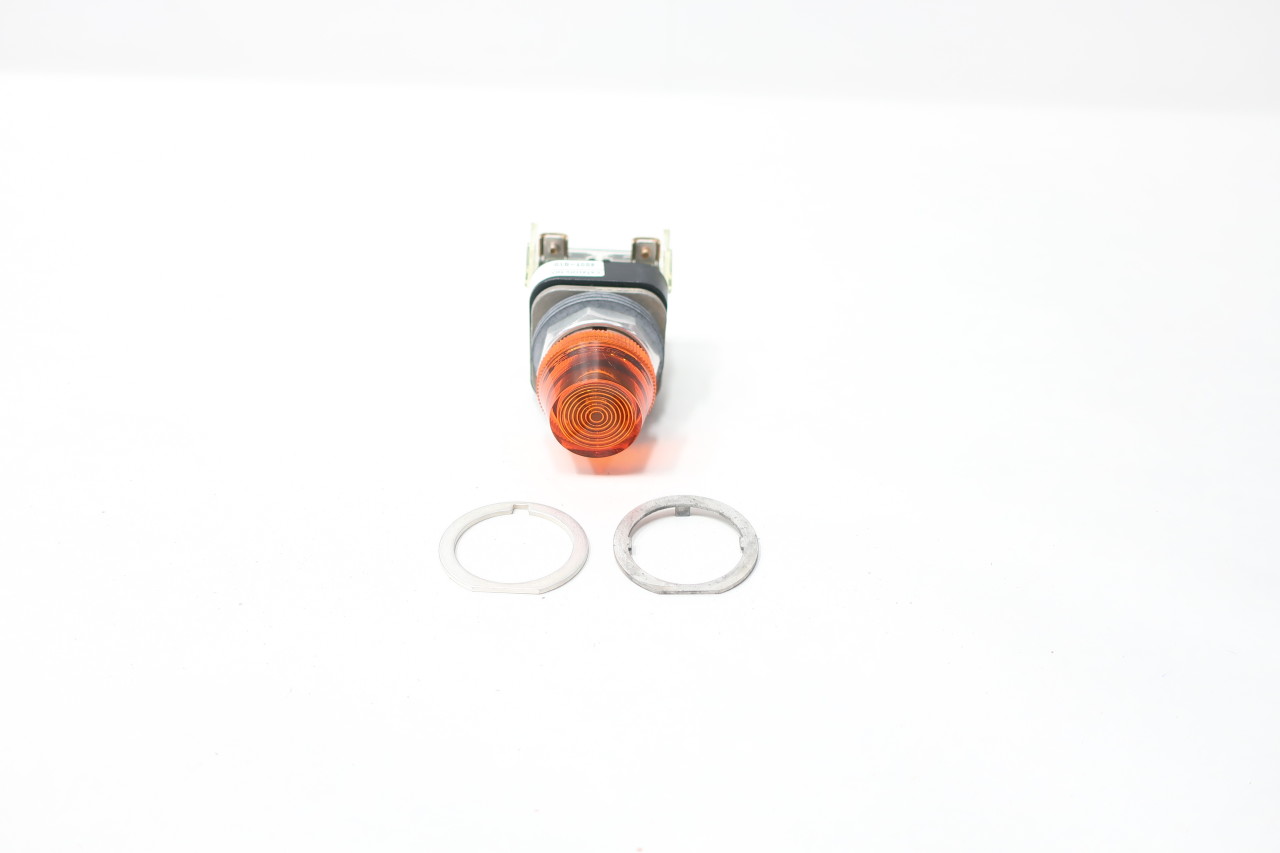 ALLEN BRADLEY 800T-Q10A AMBER 120V-AC 120V-DC PILOT LIGHT