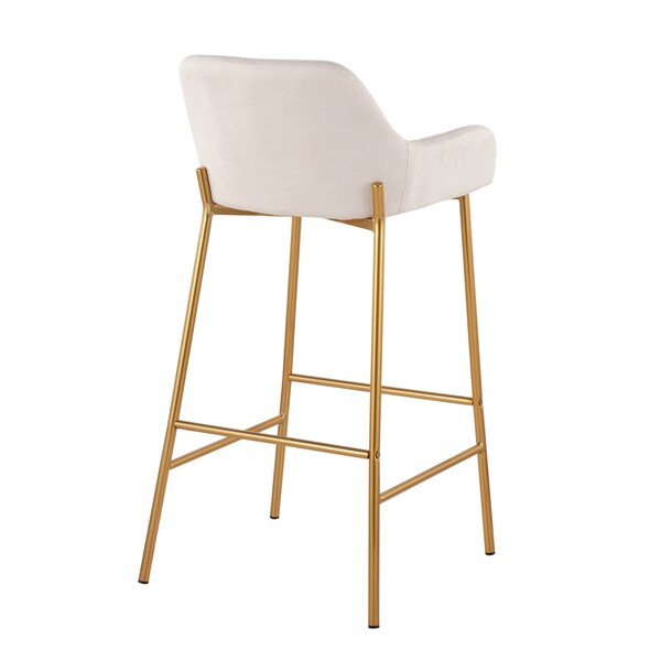 Lumisource Daniella Fixed-Height Bar Stool - Set of 2 PR - B30-DNLA2 AUCR2