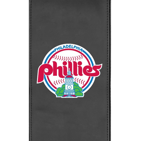 Dreamseat Swivel Bar Stool 2000 with Philadelphia Phillies Cooperstown Primary Logo - XZ2000BSSBLK-PSCOOP0075