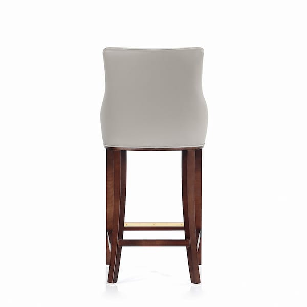 Manhattan Comfort Shubert Barstool in Light Grey - Set of 2 - 2-BS019-LG