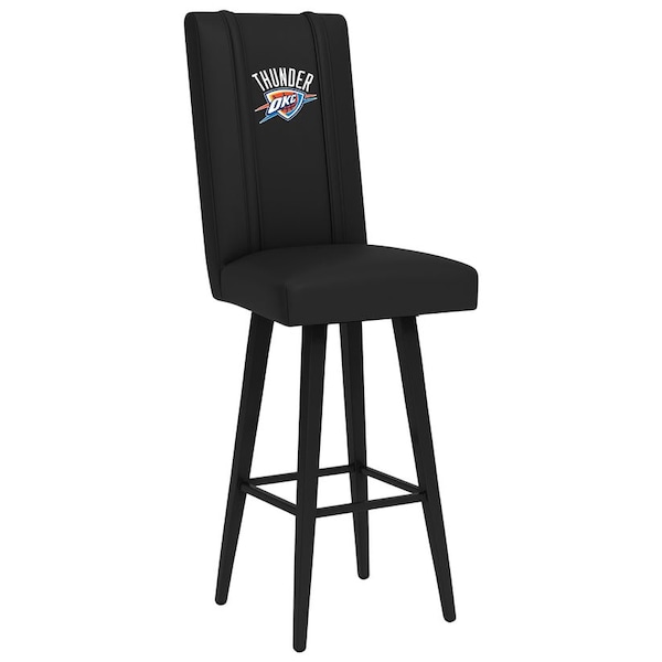 Dreamseat Swivel Bar Stool 2000 with Oklahoma City Thunder Logo - XZ2000BSSBLK-PSNBA32060