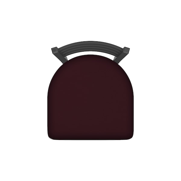 Holland Bar Stool Co 30" Swivel Bar Stool, Pewter Finish, Canter Bordeaux Seat - 41030PW005