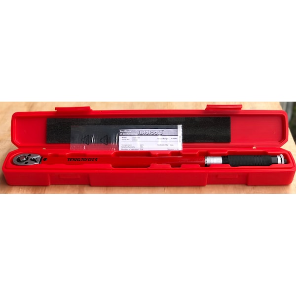 Teng Tools 1/2" Drive Torque Wrench Bi-Directional 50-250ft-lb - 1292UAGE-4R