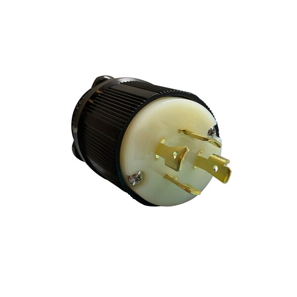 Starke Locking Connector, 20A 125VAC, 3 Pole, 4 Wire, NEMA L16-20M - STL1620M