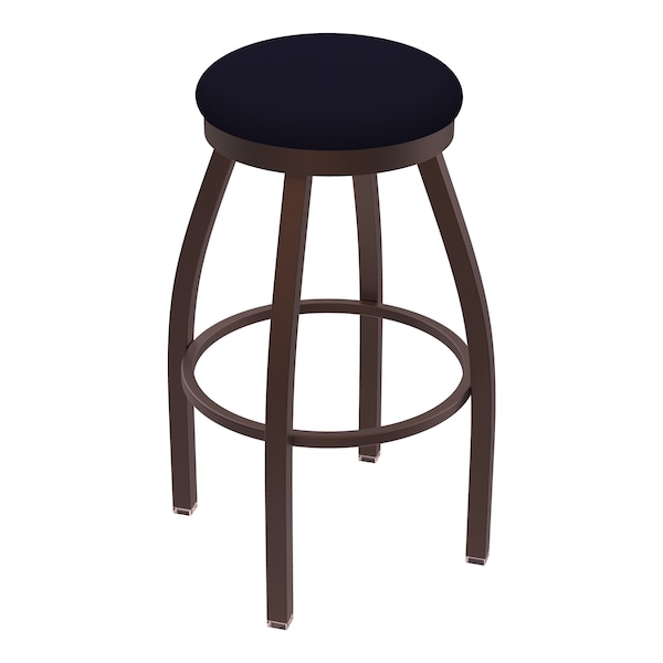 Holland Bar Stool Co 30" Swivel Bar Stool, Bronze Finish, Canter Twilight Seat - 80230BZ002
