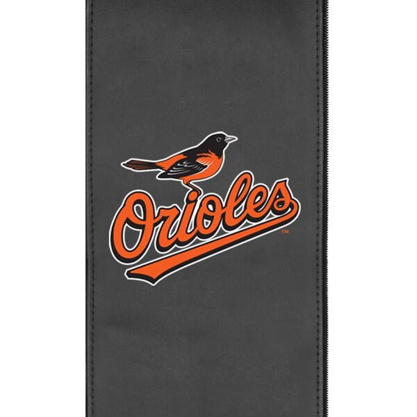 Dreamseat Bar Stool 500 with Baltimore Orioles Logo, 2PK - XZ500BSDBLK-PSMLB20020A