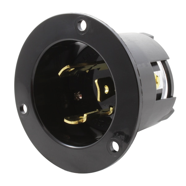 Ac Works 30A 250V L6-30P Power Input Inlet UL and C-UL Listed - ASINL630P