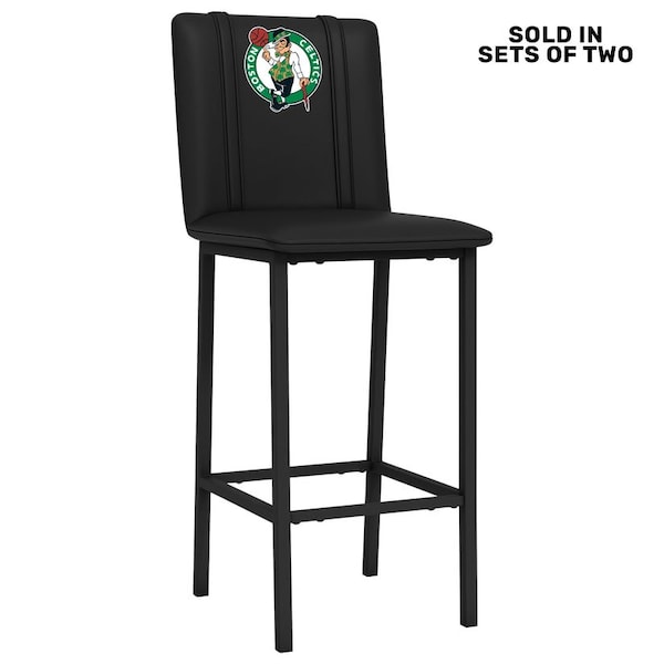 Dreamseat Bar Stool 500 with Boston Celtics Logo, 2PK - XZ500BSDBLK-PSNBA30011A