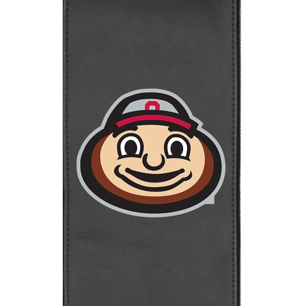 Dreamseat Swivel Bar Stool 2000 with Ohio State Buckeyes Brutus Head Logo - XZ2000BSSBLK-PSCOL11051